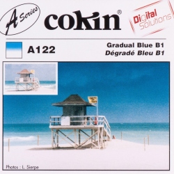 Filtr Cokin A122 rozmiar S połówkowy niebieski B1