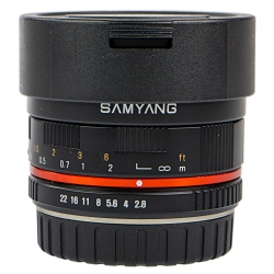 Obiektyw Samyang 8mm F2.8 Fish-eye czarny do...