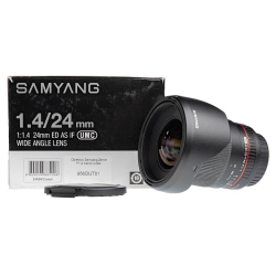 Samyang 24mm f1.4 ED AS IF UMC do Canon