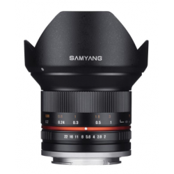 Obiektyw Samyang 12mm F2,0 Fuji X czarny