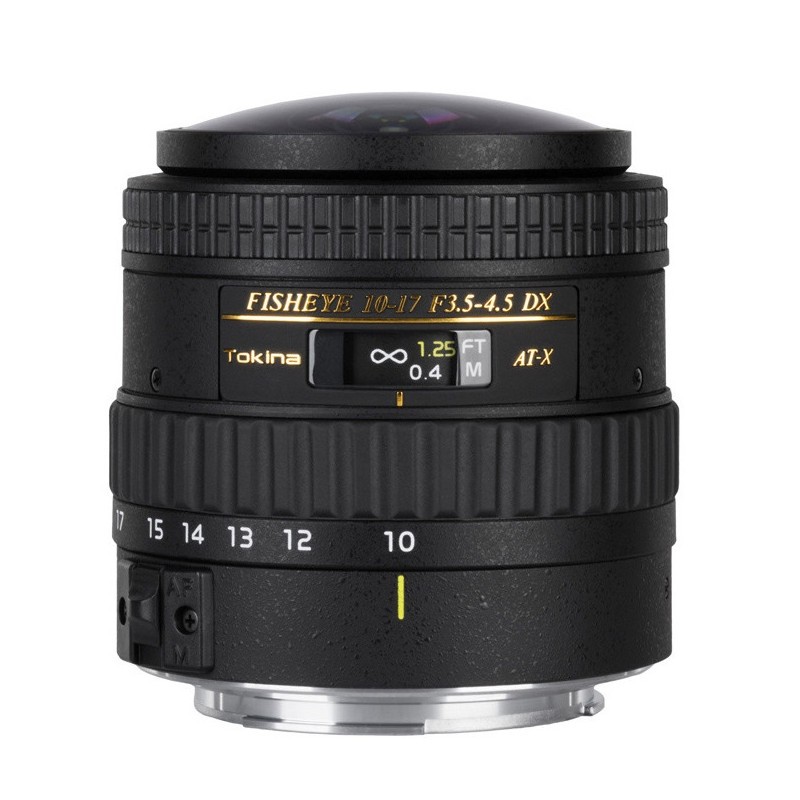 Obiektyw Tokina AT-X 10-17 DX Fisheye NH do Nikon Outlet
