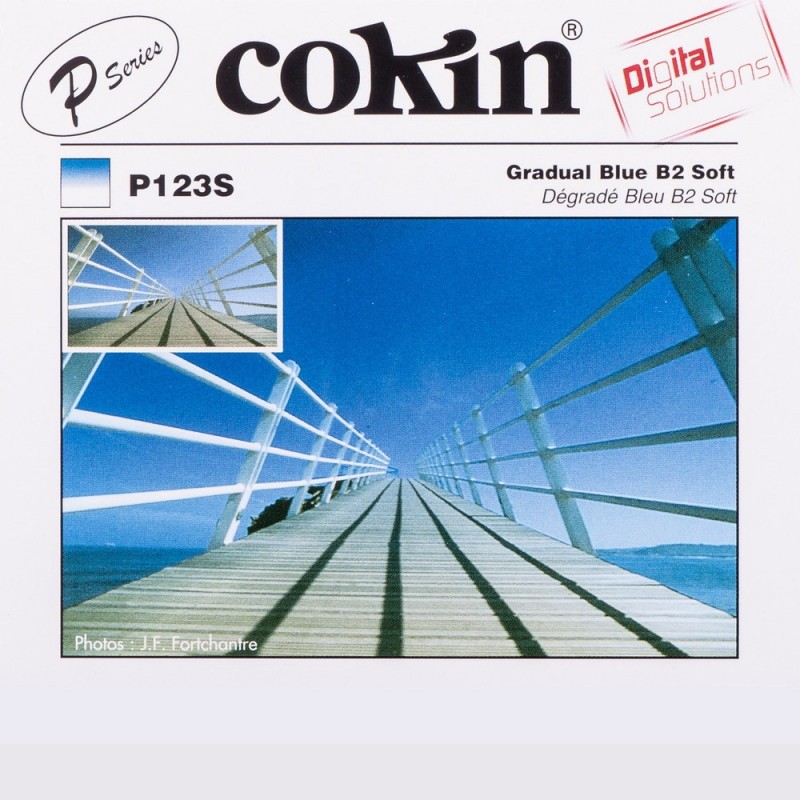Cokin P123S rozmiar M filtr połówkowy niebieski B2 Outlet