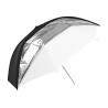 Parasolka GODOX UB-006 czarno srebrno biała  101cm Outlet