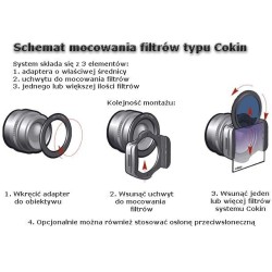 Adapter Cokin rozmiar L (seria Z-PRO) Z458 58mm Outlet