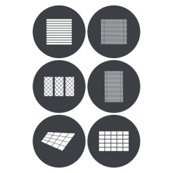 Godox GP-GS4 (Gobo Set 6 sztuk) do systemu G-Mount Outlet