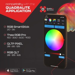 Tuba LED RGB Quadralite QLT 65 Outlet