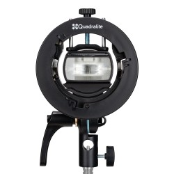 Quadralite Reporter S2-holder – uchwyt Bowens Outlet