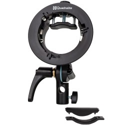 Quadralite Reporter S2-holder – uchwyt Bowens Outlet