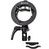 Quadralite Reporter S2-holder – uchwyt Bowens Outlet