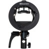 Quadralite Reporter S2-holder – uchwyt Bowens Outlet