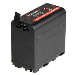 Quadralite NP-F970 7,2 V 7800 mAh 56,2 Wh akumulator USB Outlet