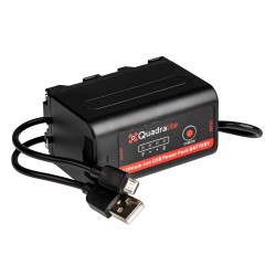 Quadralite NP-F750 7,2 V 5200 mAh 37,5 Wh akumulator USB Outlet