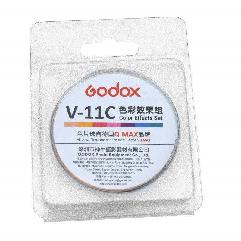 Godox V-11C zestaw artystycznych filtrów żelowych Outlet